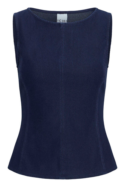 TOP IHKATE DENIM - maglia - ICHI
