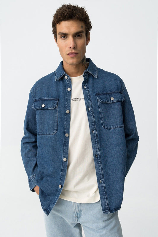 CALEB - CAMICIA DENIM - TIFFOSI