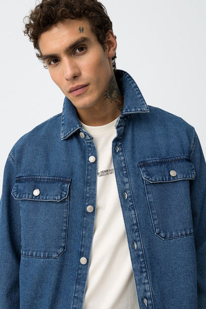 CALEB - CAMICIA DENIM - TIFFOSI