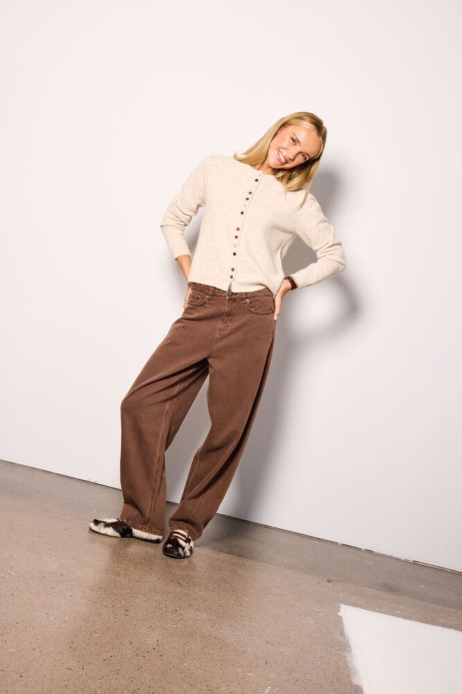 PANT IHBLICH BARREL - JEANS - ICHI
