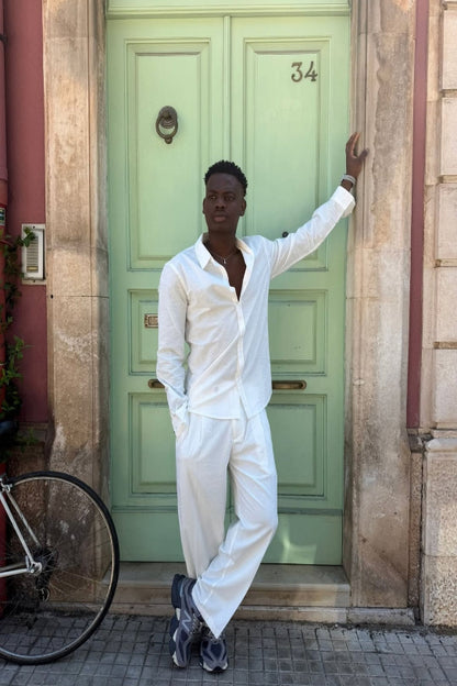 SEANO MP427 - PANTALONE LINO - GALERIE