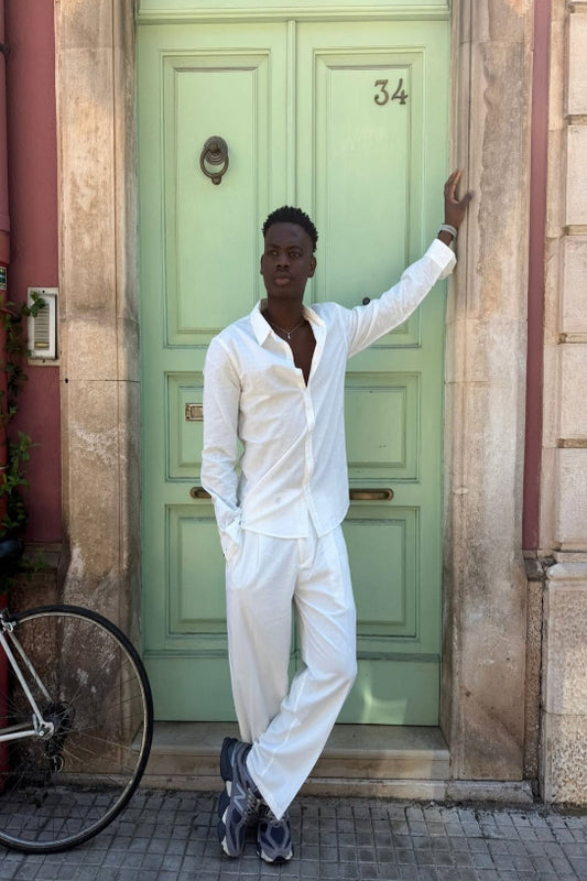 SEANO MP427 - PANTALONE LINO - GALERIE