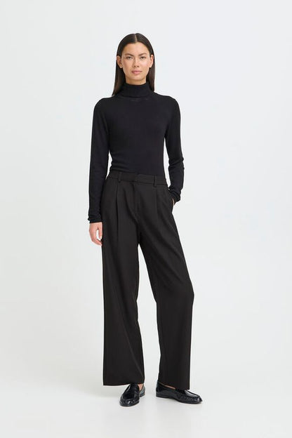 IHFAVA WIDE PA - PANTALONE - ICHI