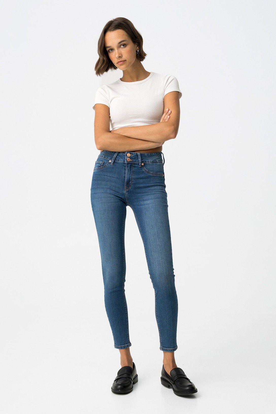 LIGHT_PUSH_UP_253 - JEANS - TIFFOSI