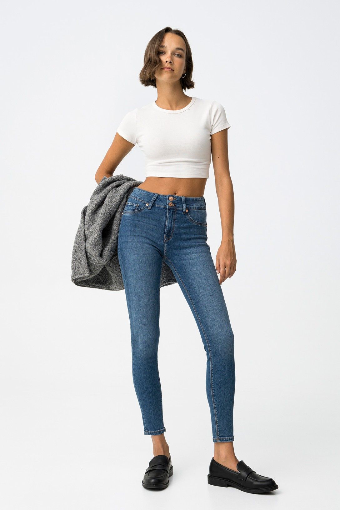 LIGHT_PUSH_UP_253 - JEANS - TIFFOSI