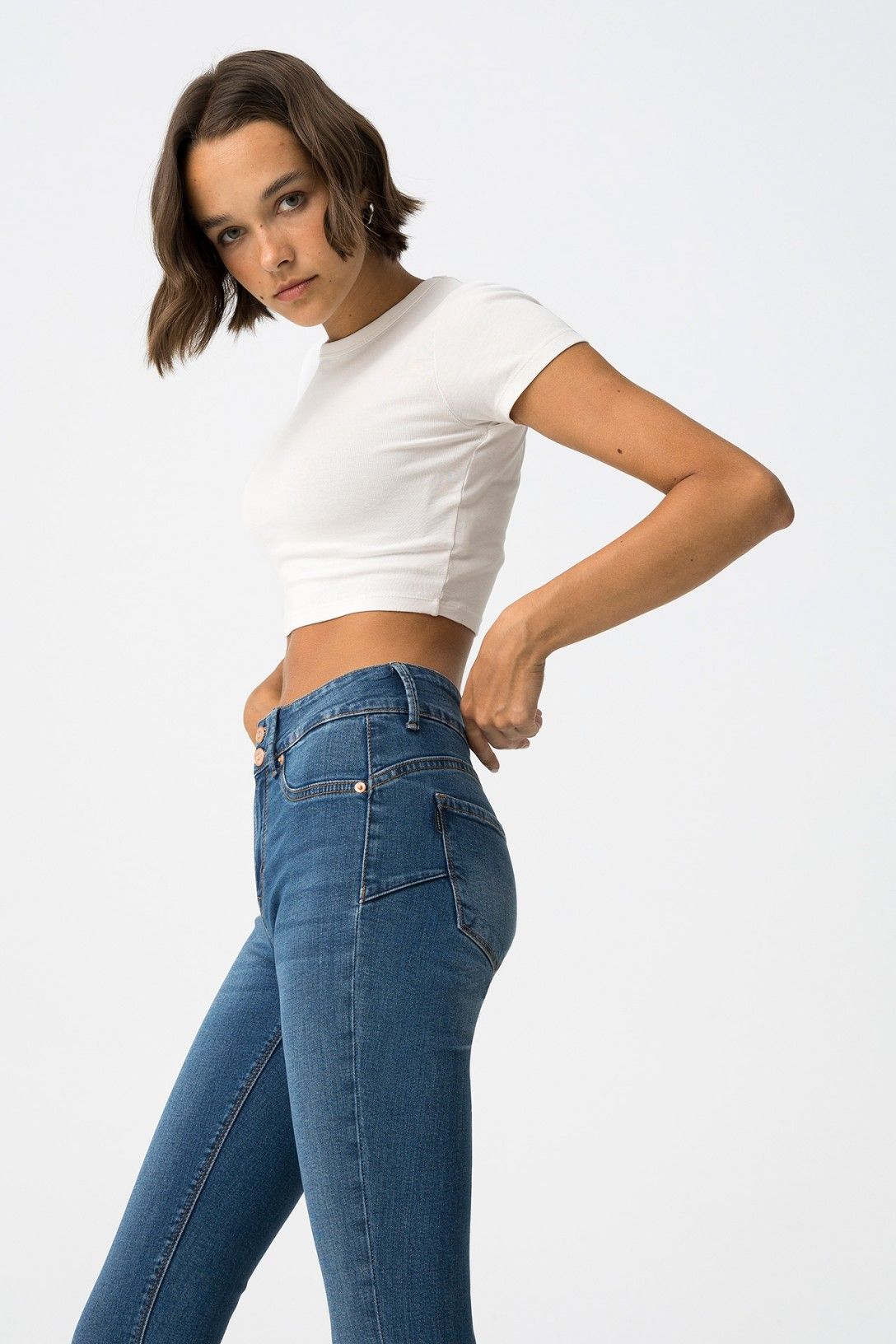 LIGHT_PUSH_UP_253 - JEANS - TIFFOSI