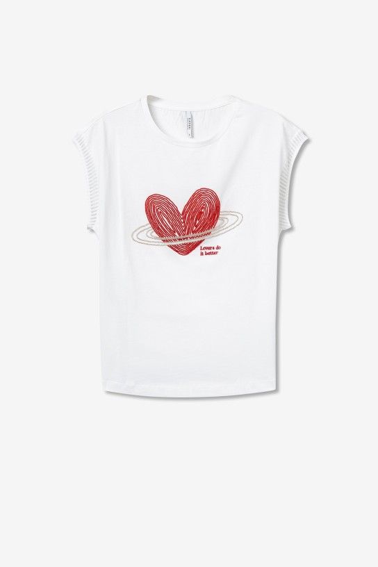 HEART - TSHIRT - TIFFOSI