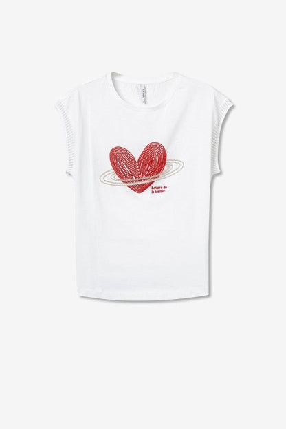 HEART - TSHIRT - TIFFOSI